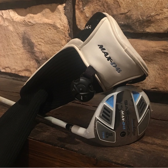 Tour Edge RH Bazooka VTS Max-D45 FWY WD #5 DR 19.5 Draw w/ HC - New w/Sealed - Picture 1 of 12